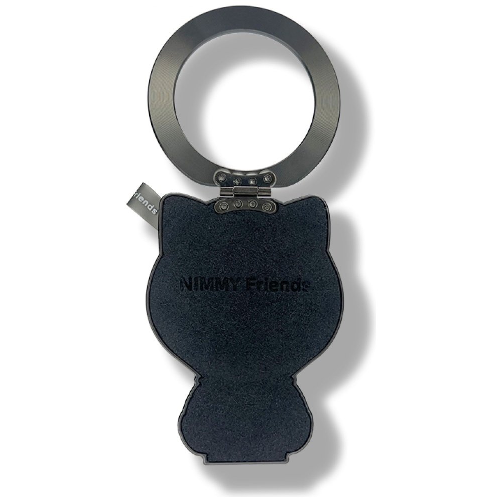 Nimmy Cool&Cute 2.0 Wolf magnetinis pakabukas – juodas - Image 2