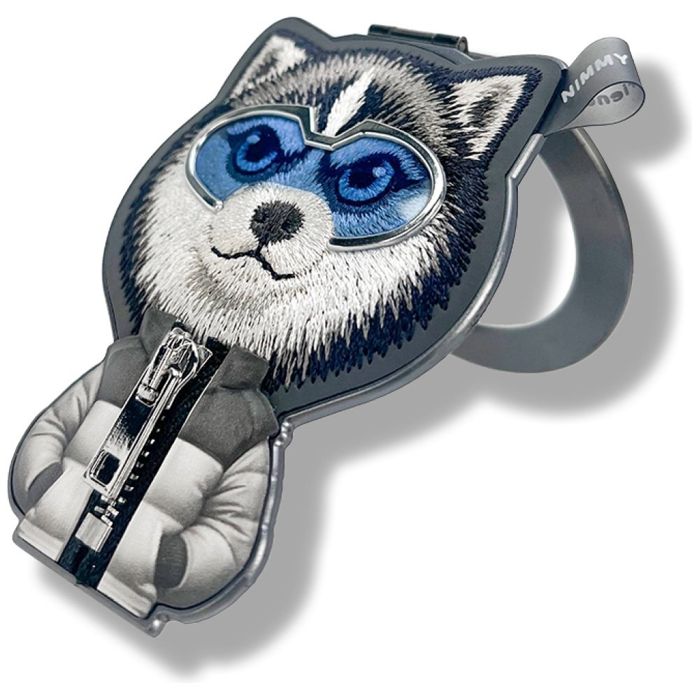 Nimmy Cool&Cute 2.0 Wolf magnetinis pakabukas – juodas - Image 4