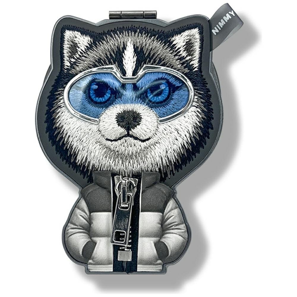 Nimmy Cool&Cute 2.0 Wolf magnetinis pakabukas – juodas - Image 5