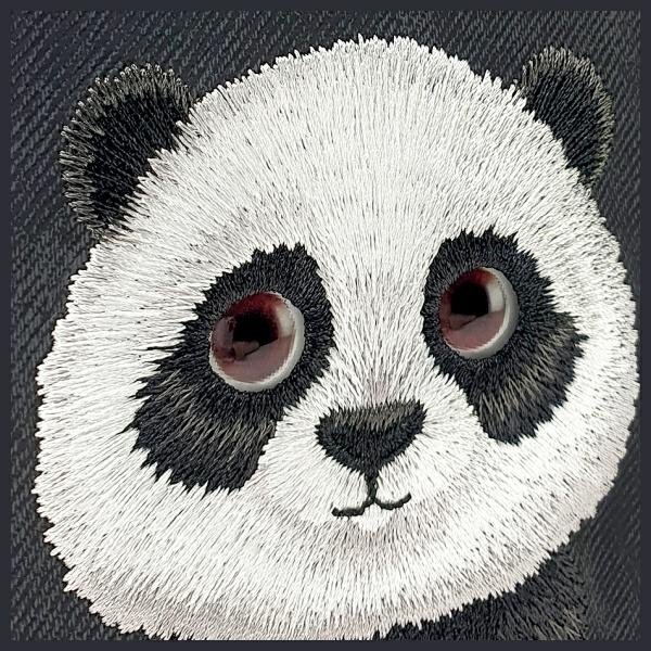 Nimmy Big Eyed Pet 2.0 Panda dėklas iPhone 15 Pro – juodas - Image 7
