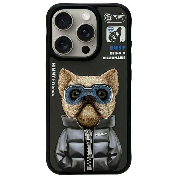 Nimmy Cool&Cute 2.0 Case for iPhone 15 Pro - Black