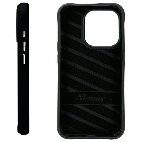 Nimmy Cool&Cute 2.0 dėklas iPhone 15 Pro – juodas - Image 2
