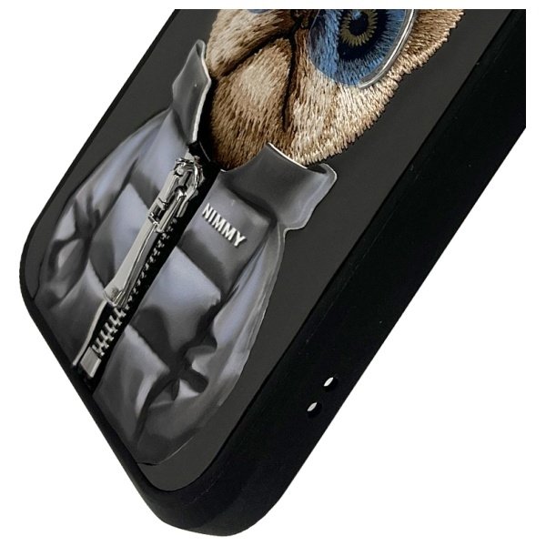Nimmy Cool&Cute 2.0 dėklas iPhone 15 Pro – juodas - Image 4