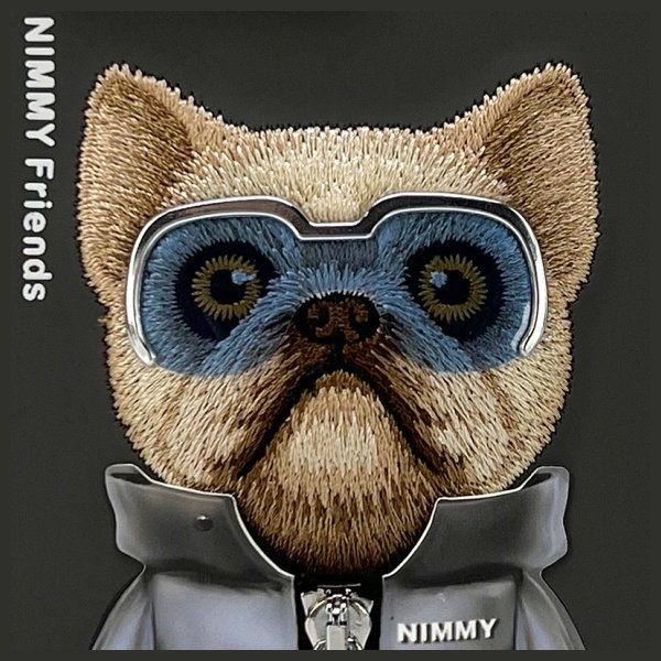 Nimmy Cool&Cute 2.0 dėklas iPhone 15 Pro – juodas - Image 9