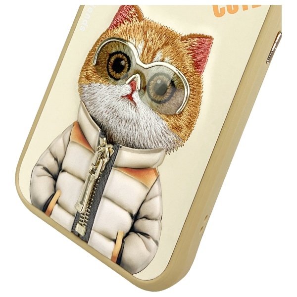 Nimmy Cool&Cute 2.0 Cat dėklas iPhone 15 Pro – žalias - Image 8