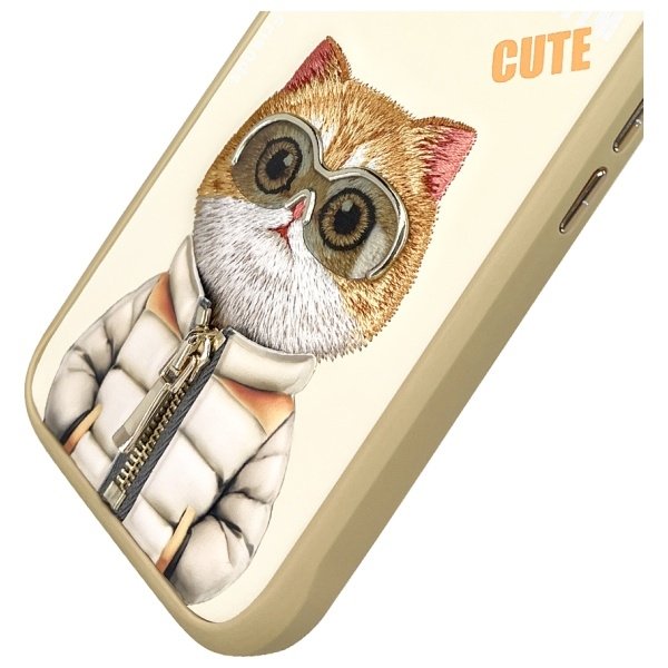 Nimmy Cool&Cute 2.0 Cat dėklas iPhone 16 – žalias - Image 7