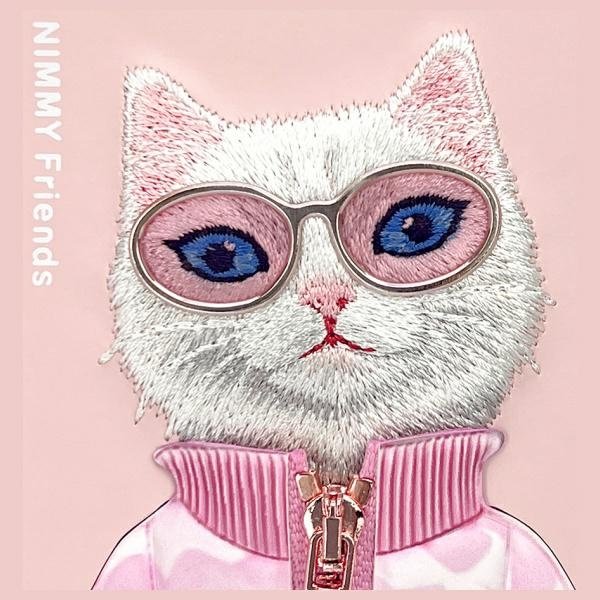Nimmy Cool&Cute 2.0 Cat dėklas iPhone 16 – rožinis - Image 10