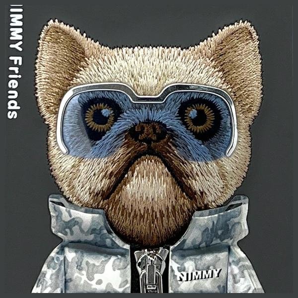 Nimmy Cool&Cute 2.0 Dog dėklas iPhone 16 Pro – juodas - Image 7