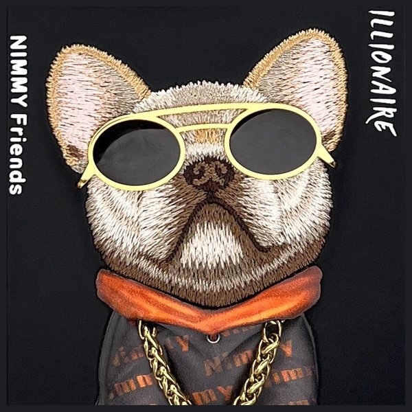 Nimmy Glasses Cool Dog dėklas iPhone 16 Pro Max – juodas - Image 7