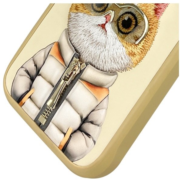 Nimmy Cool&Cute 2.0 Cat dėklas iPhone 16 Pro Max – žalias - Image 4