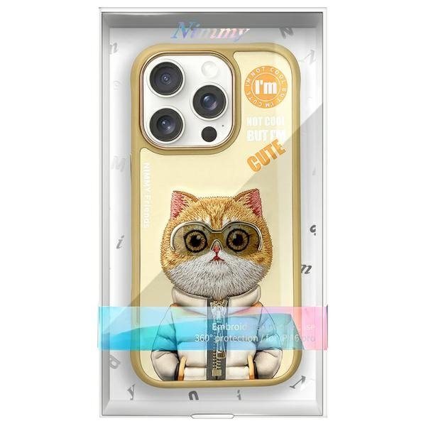 Nimmy Cool&Cute 2.0 Cat dėklas iPhone 16 Pro Max – žalias - Image 9