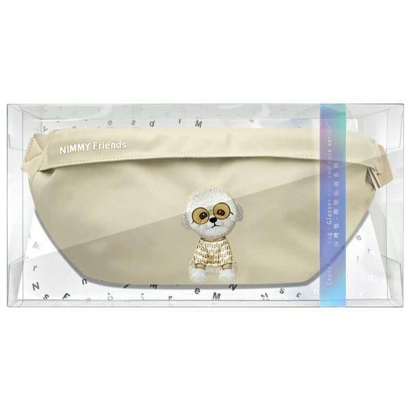 Nimmy Crossbody Glasses Cool Dog rankinė per petį – žalia - Image 12
