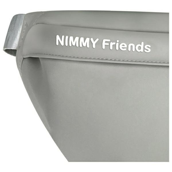 Nimmy Crossbody Cool&Cute 2.0 Bear rankinė per petį – pilka - Image 2