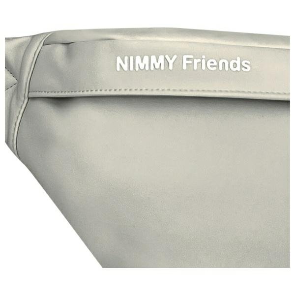 Nimmy Crossbody Glasses Cool Cat rankinė per petį – pilka - Image 2