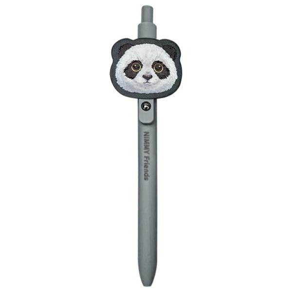 Nimmy Big Eyed Pet 2.0 Panda užrašų knygelės ir rašiklio rinkinys 2 viename – juodas - Image 3