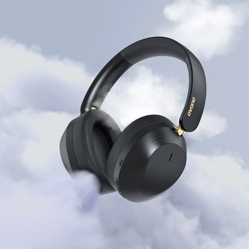 Dudao X22 Max belaidės ant ausų dedamos Bluetooth ausinės su ANC – juodos - Image 3