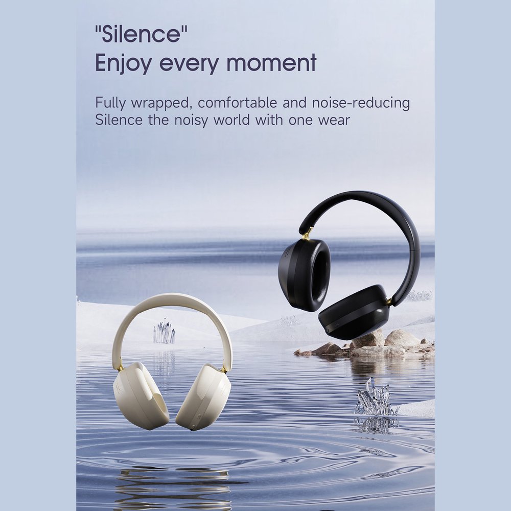 Dudao X22 Max belaidės ant ausų dedamos Bluetooth ausinės su ANC – smėlio spalvos - Image 8