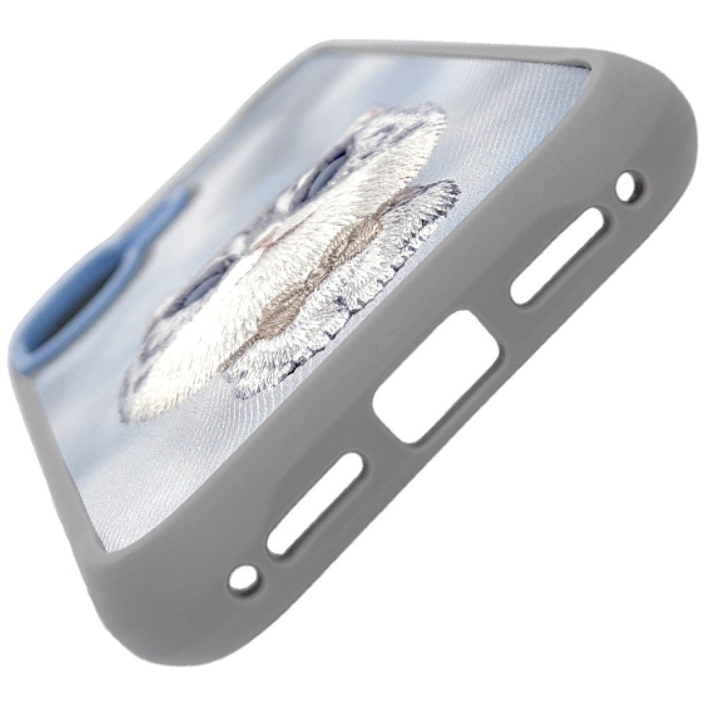 Nimmy Big Eyed Pet 2.0 Cat dėklas iPhone 17 – pilkas - Image 2