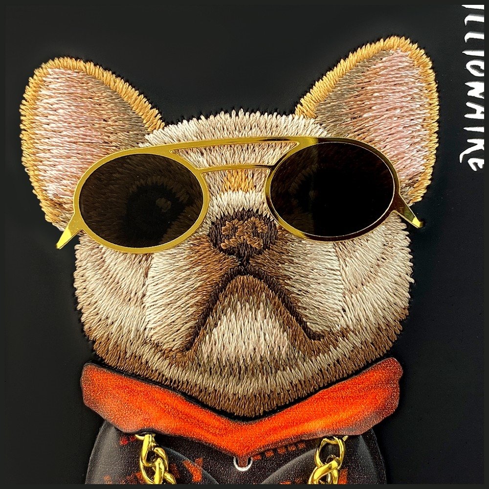 Nimmy Glasses Cool Dog dėklas iPhone 17 – juodas - Image 6
