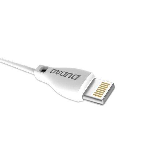 Dudao USB – Lightning kabelis 2.4A, 1 m – baltas (L4L) - Image 13