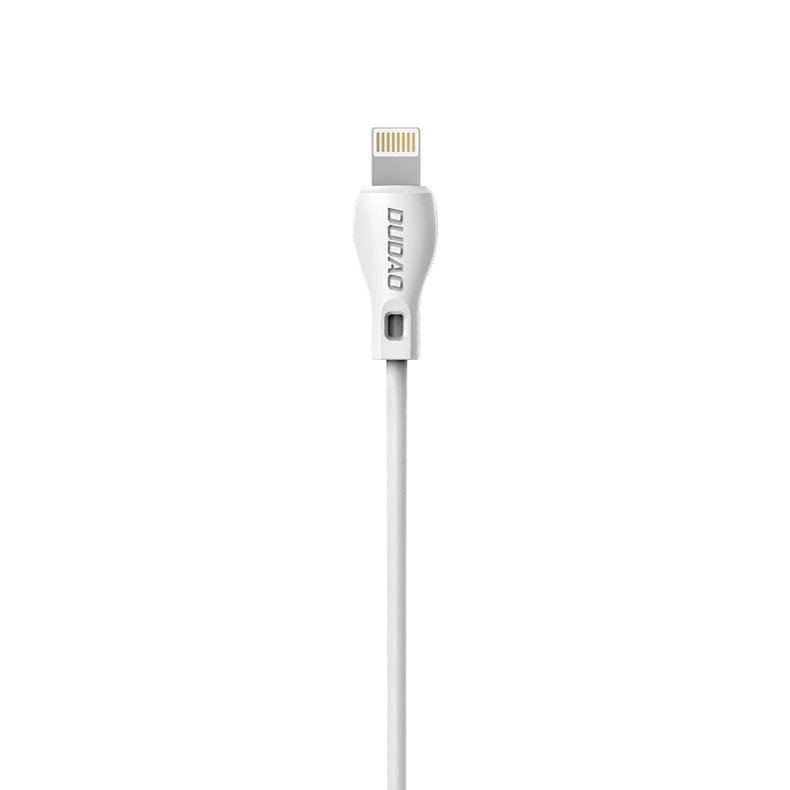 Dudao USB – Lightning kabelis 2.4A, 1 m – baltas (L4L) - Image 7