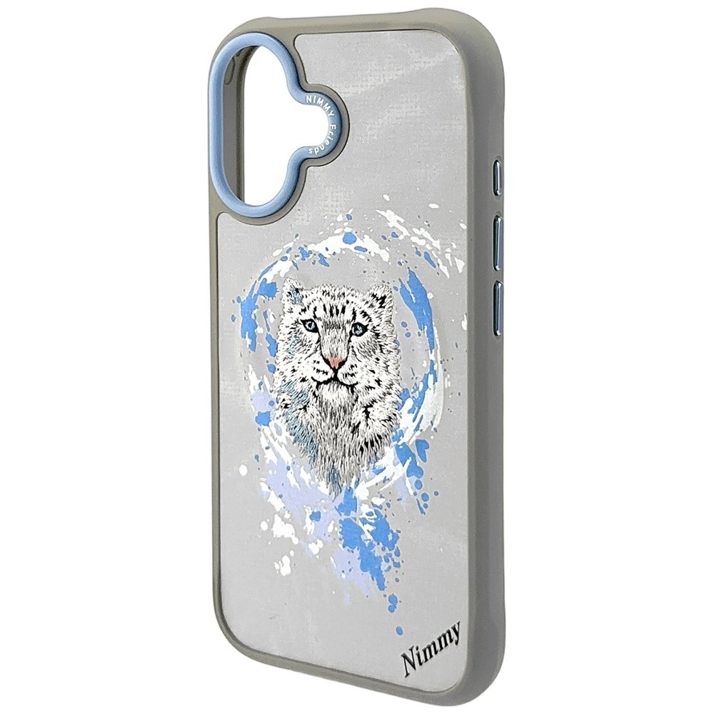 Nimmy Pantera MagSafe dėklas iPhone 17 – šviesiai pilkas - Image 2