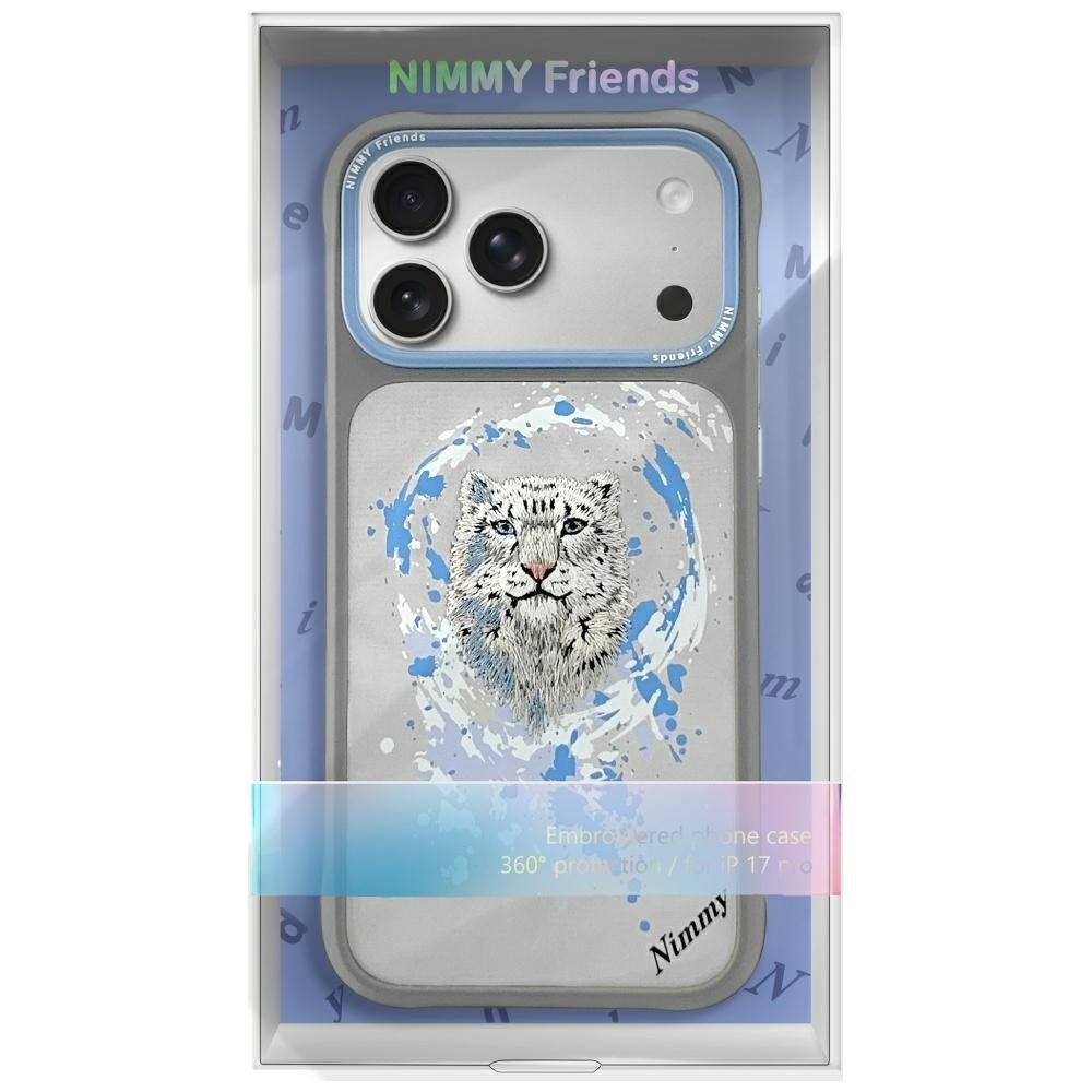 Nimmy Pantera MagSafe dėklas iPhone 17 Pro Max – šviesiai pilkas - Image 7
