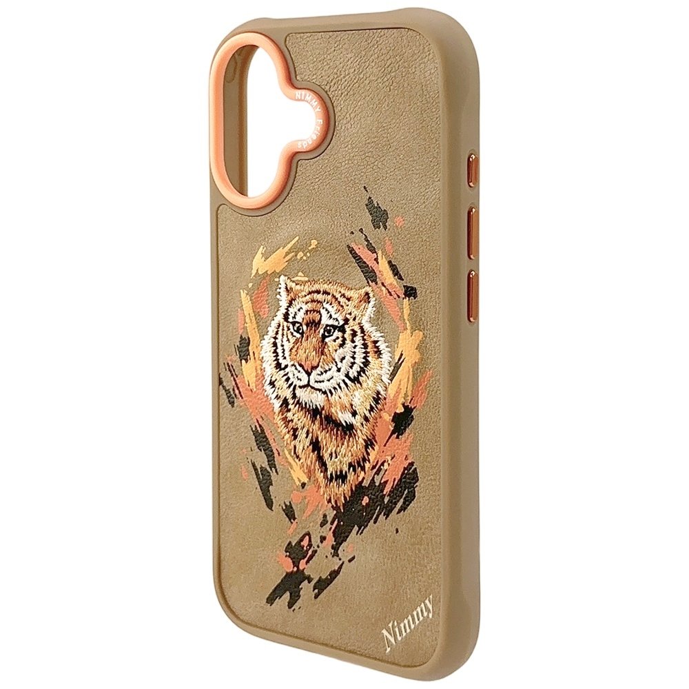 Nimmy Tiger MagSafe dėklas iPhone 17 – šviesiai rudas - Image 3