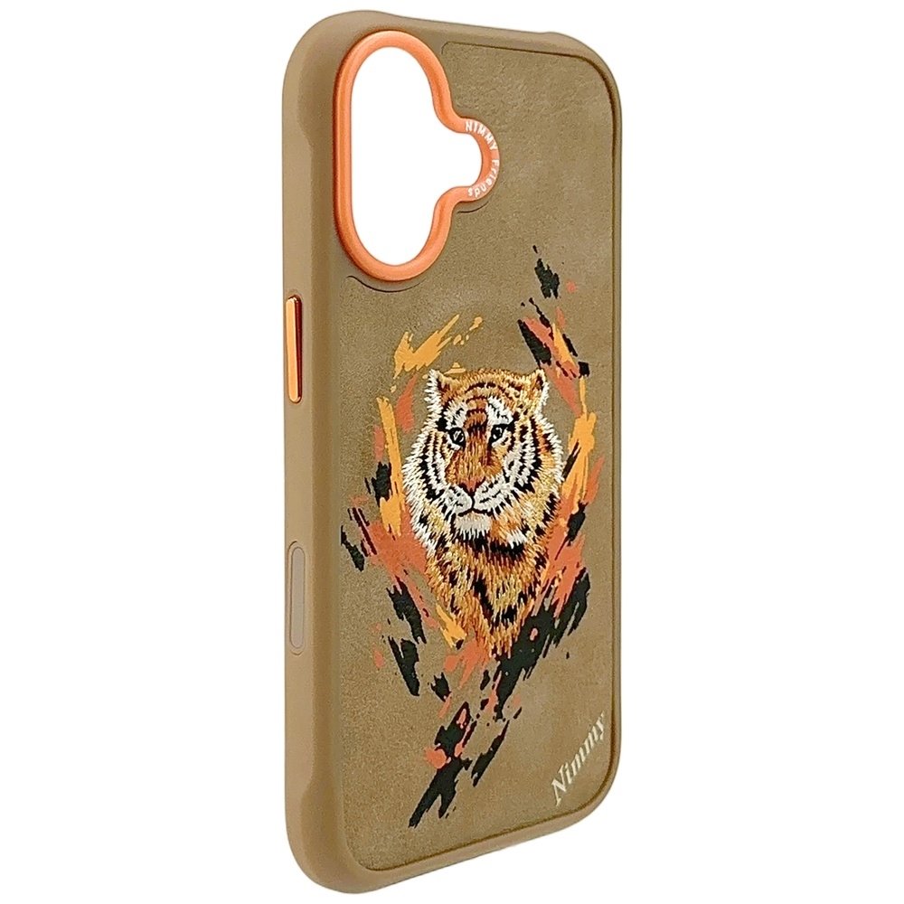 Nimmy Tiger MagSafe dėklas iPhone 17 – šviesiai rudas - Image 5