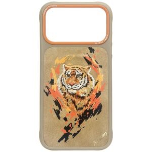 Nimmy Tiger MagSafe case for iPhone 17 Pro - light brown