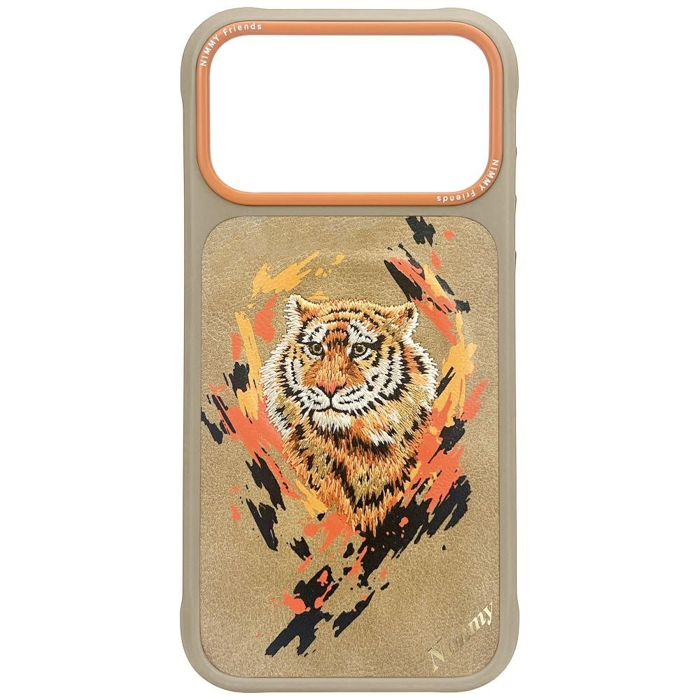 Nimmy Tiger MagSafe case for iPhone 17 Pro - light brown