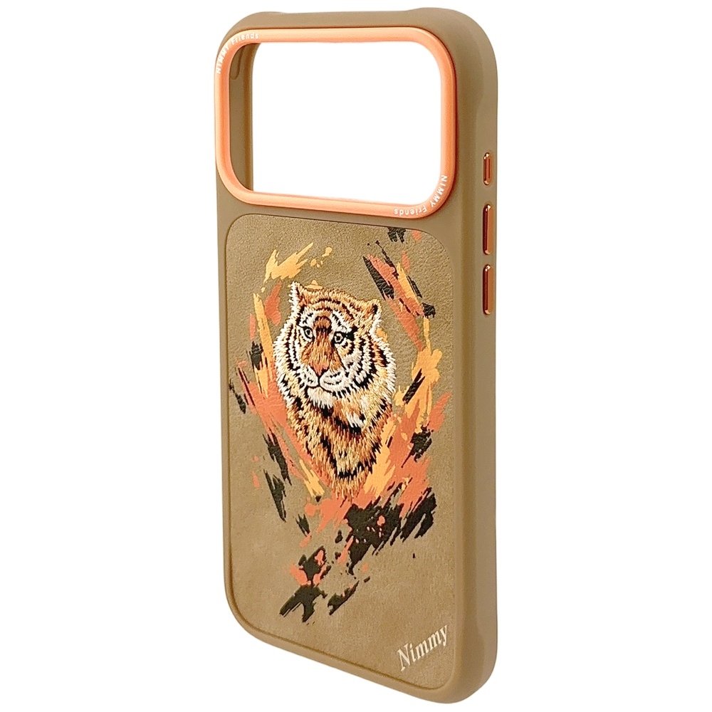 Nimmy Tiger MagSafe dėklas iPhone 17 Pro – šviesiai rudas - Image 4