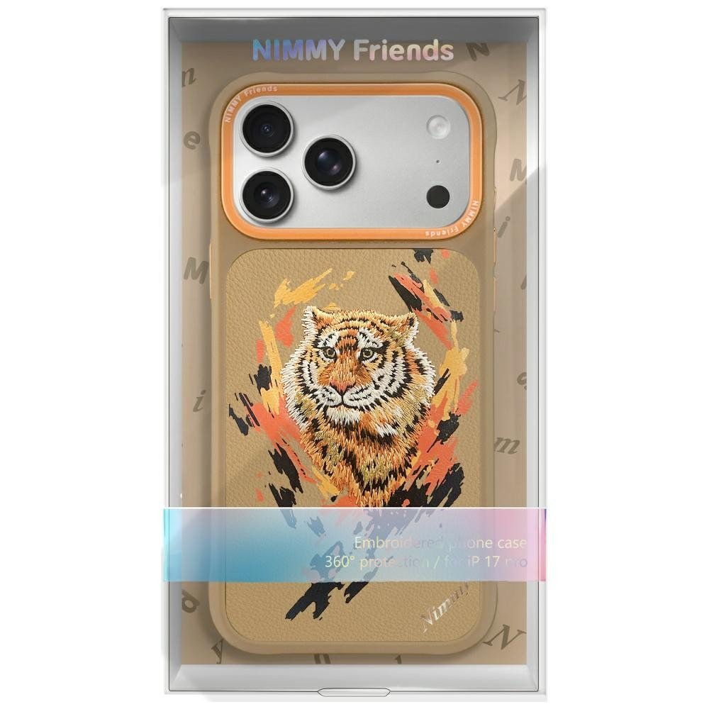 Nimmy Tiger MagSafe dėklas iPhone 17 Pro – šviesiai rudas - Image 7