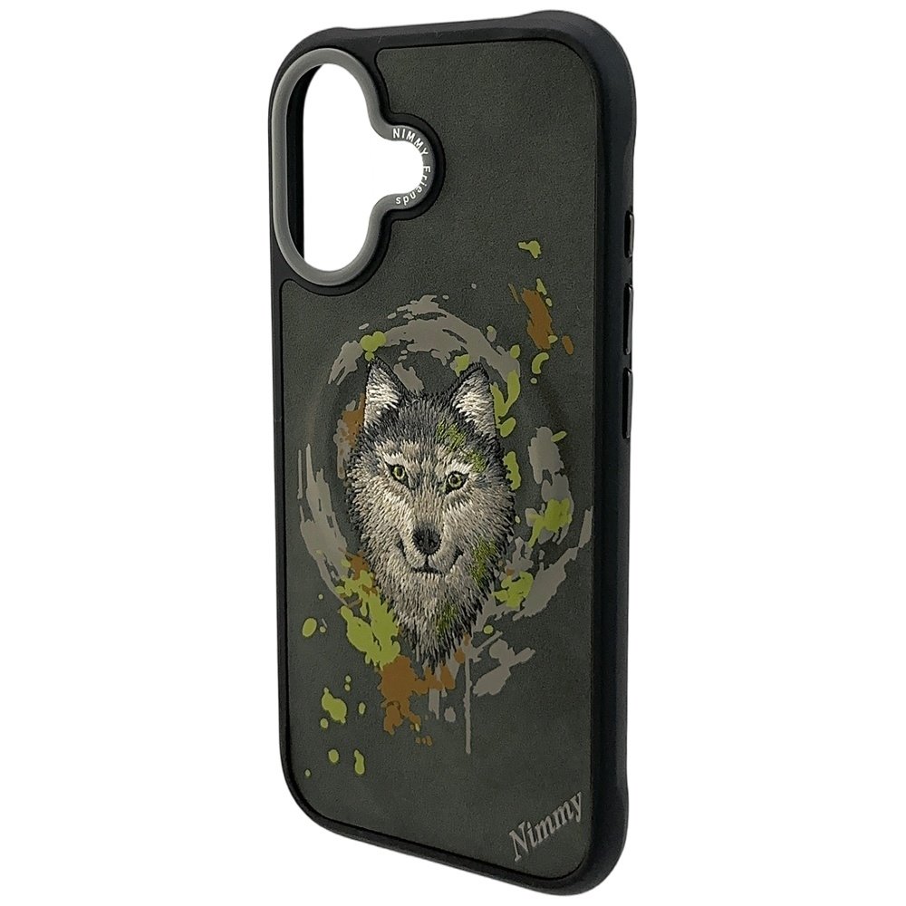 Nimmy Wolf MagSafe dėklas iPhone 17 – tamsiai pilkas - Image 2