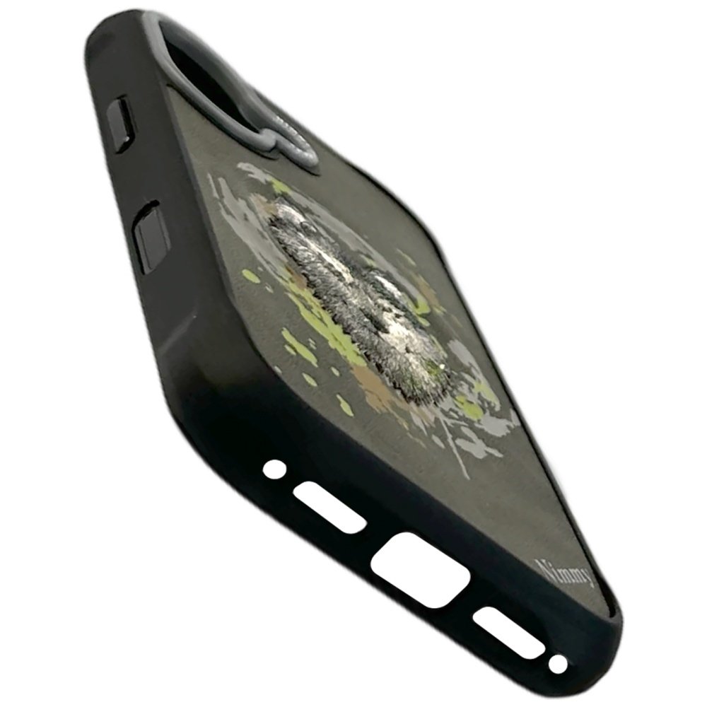 Nimmy Wolf MagSafe dėklas iPhone 17 – tamsiai pilkas - Image 5