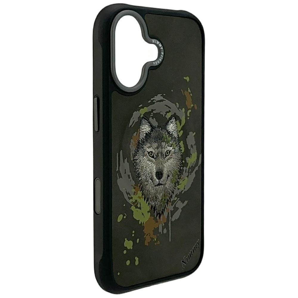 Nimmy Wolf MagSafe dėklas iPhone 17 – tamsiai pilkas - Image 6