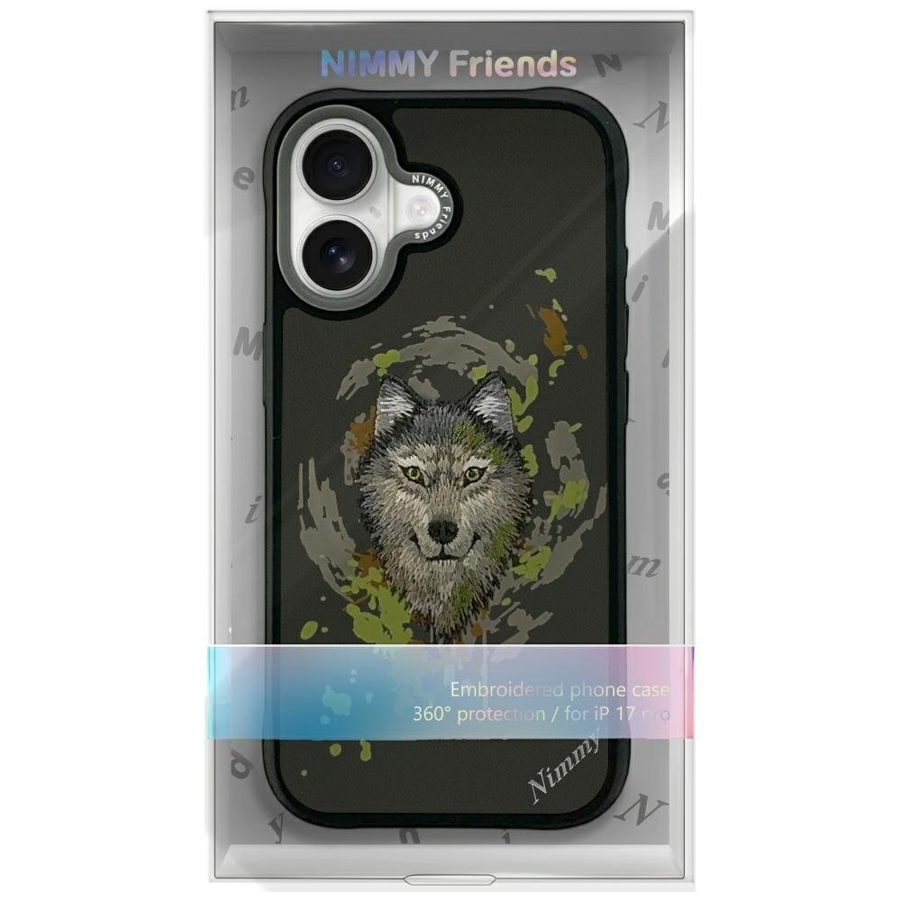 Nimmy Wolf MagSafe dėklas iPhone 17 – tamsiai pilkas - Image 7