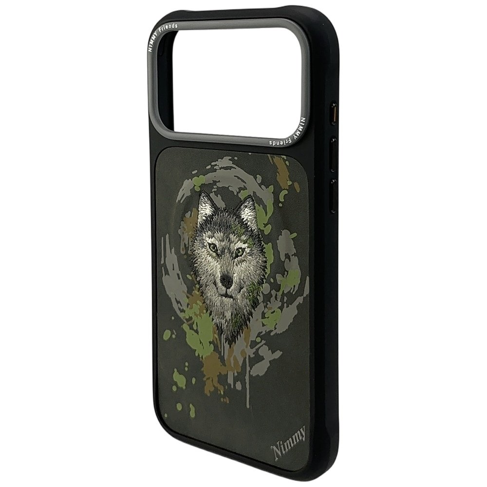 Nimmy Wolf MagSafe dėklas iPhone 17 Pro – tamsiai pilkas - Image 2