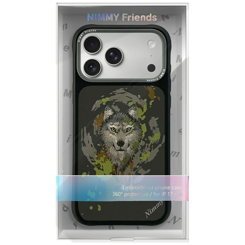 Nimmy Wolf MagSafe dėklas iPhone 17 Pro – tamsiai pilkas - Image 7