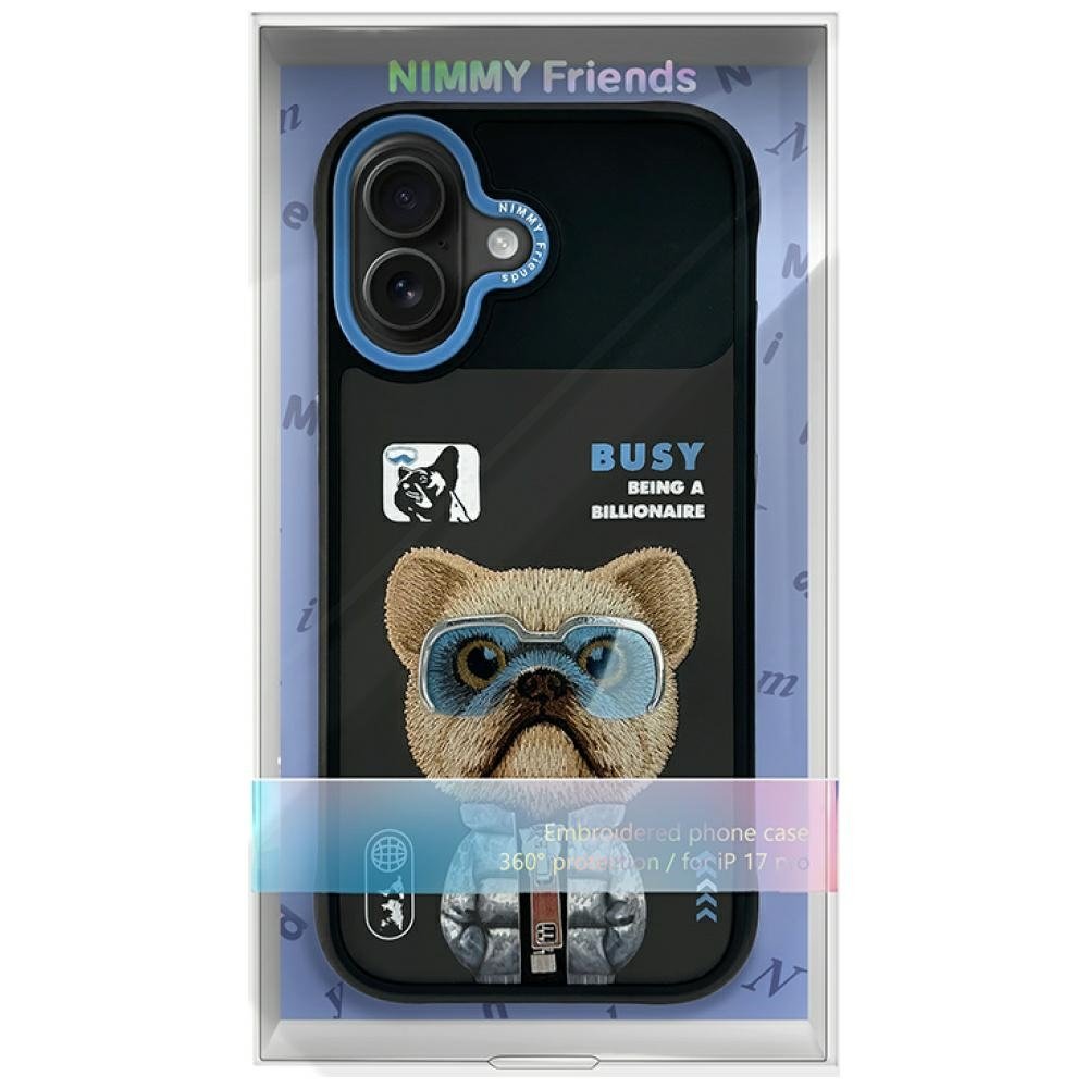 Nimmy Cool&Cute 2.0 Dog dėklas iPhone 17 – juodas - Image 7