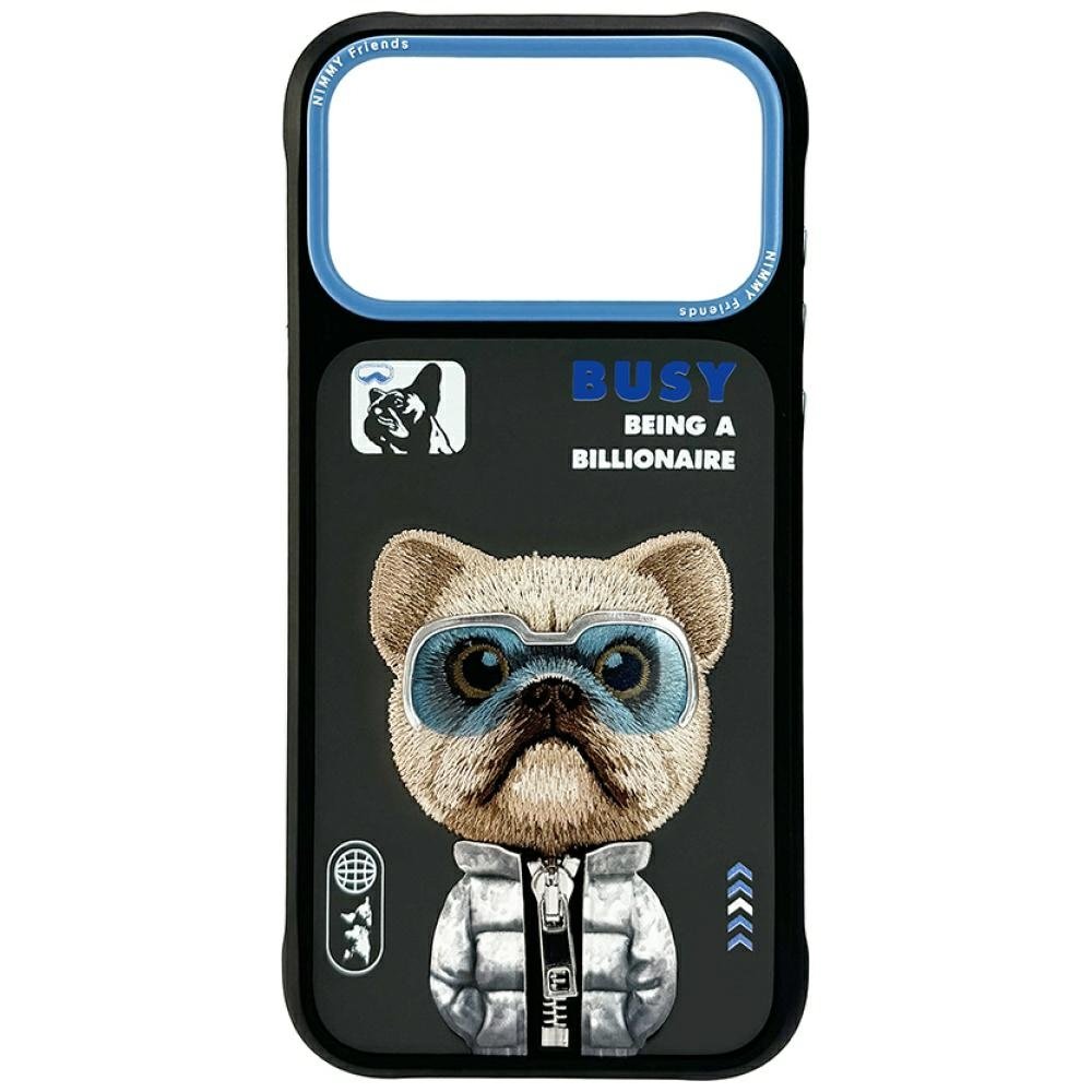Nimmy Cool&Cute 2.0 nag case for iPhone 17 Pro - black
