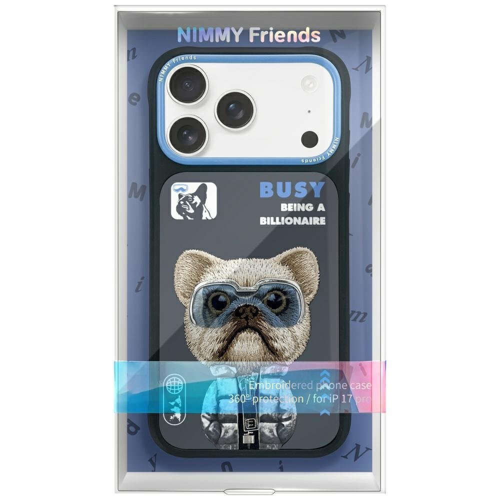 Nimmy Cool&Cute 2.0 Dog dėklas iPhone 17 Pro – juodas - Image 7