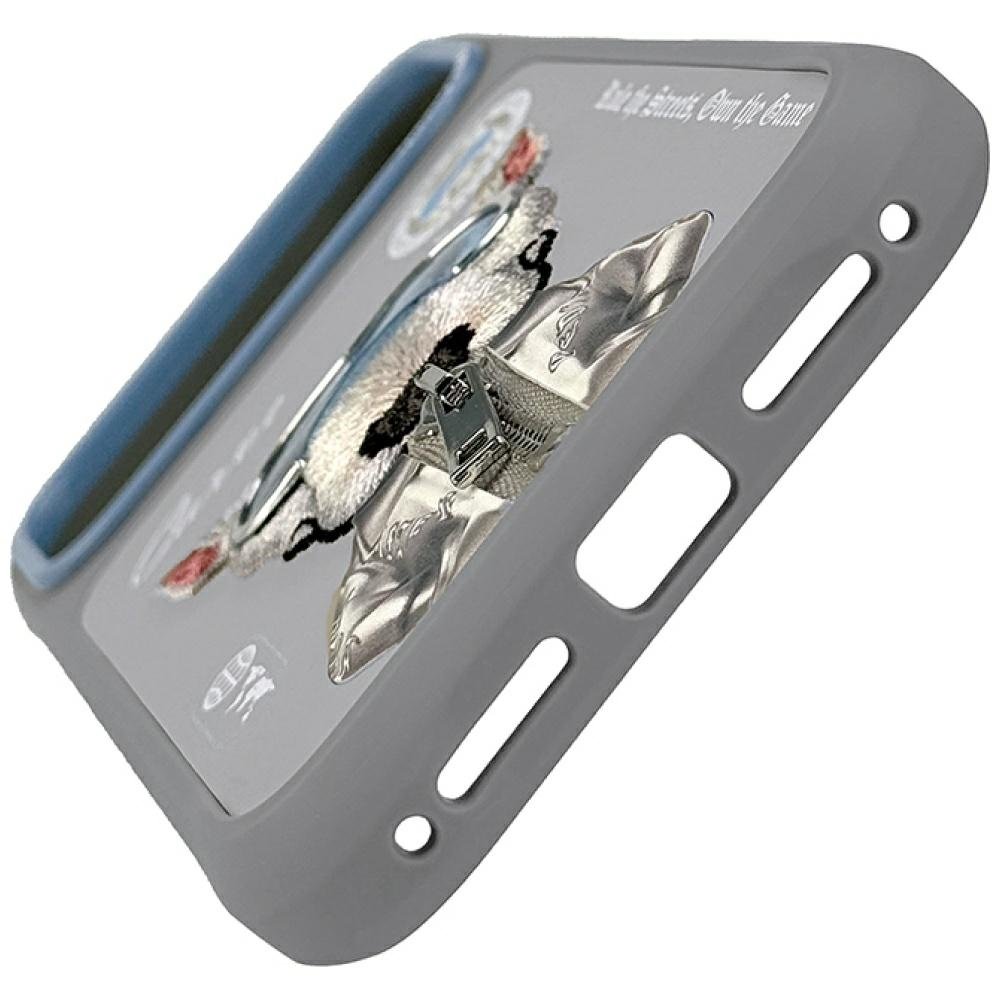 Nimmy Cool&Cute 2.0 Dog dėklas iPhone 17 Pro – pilkas - Image 5
