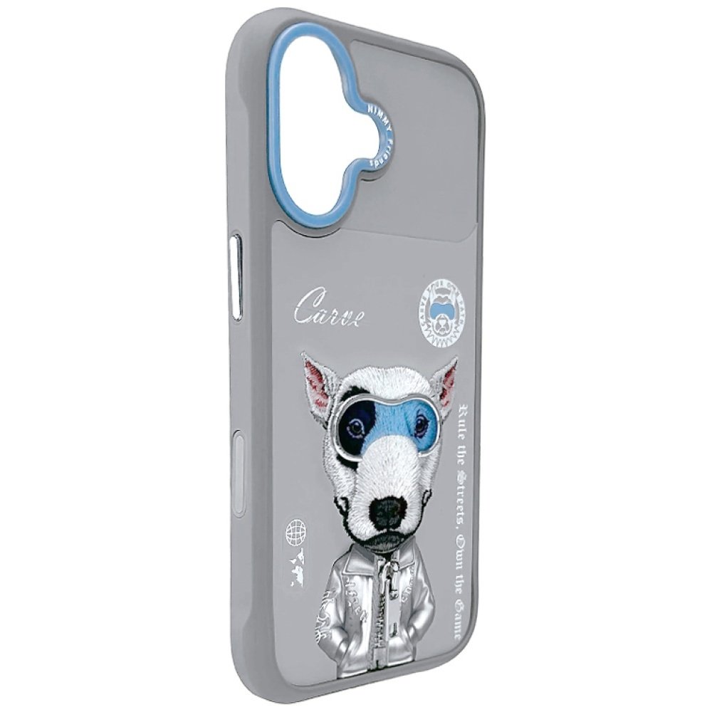 Nimmy Cool&Cute 2.0 Dog dėklas iPhone 17 – pilkas - Image 6