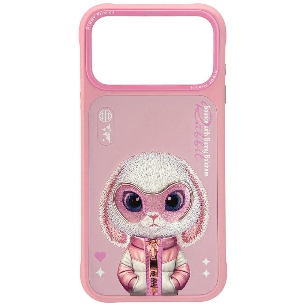 Nimmy Cool&Cute 2.0 Rabbit Case for iPhone 17 Pro - Pink