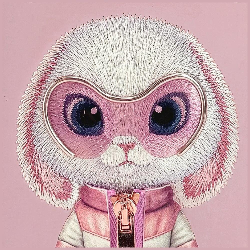Nimmy Cool&Cute 2.0 Rabbit dėklas iPhone 17 Pro – rožinis - Image 6