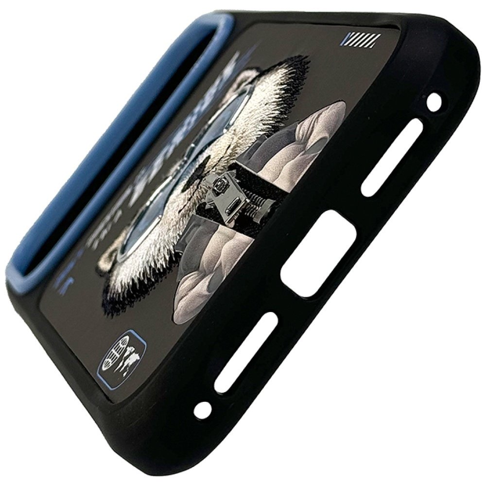 Nimmy Cool&Cute 2.0 Wolf dėklas iPhone 17 Pro – juodas - Image 5