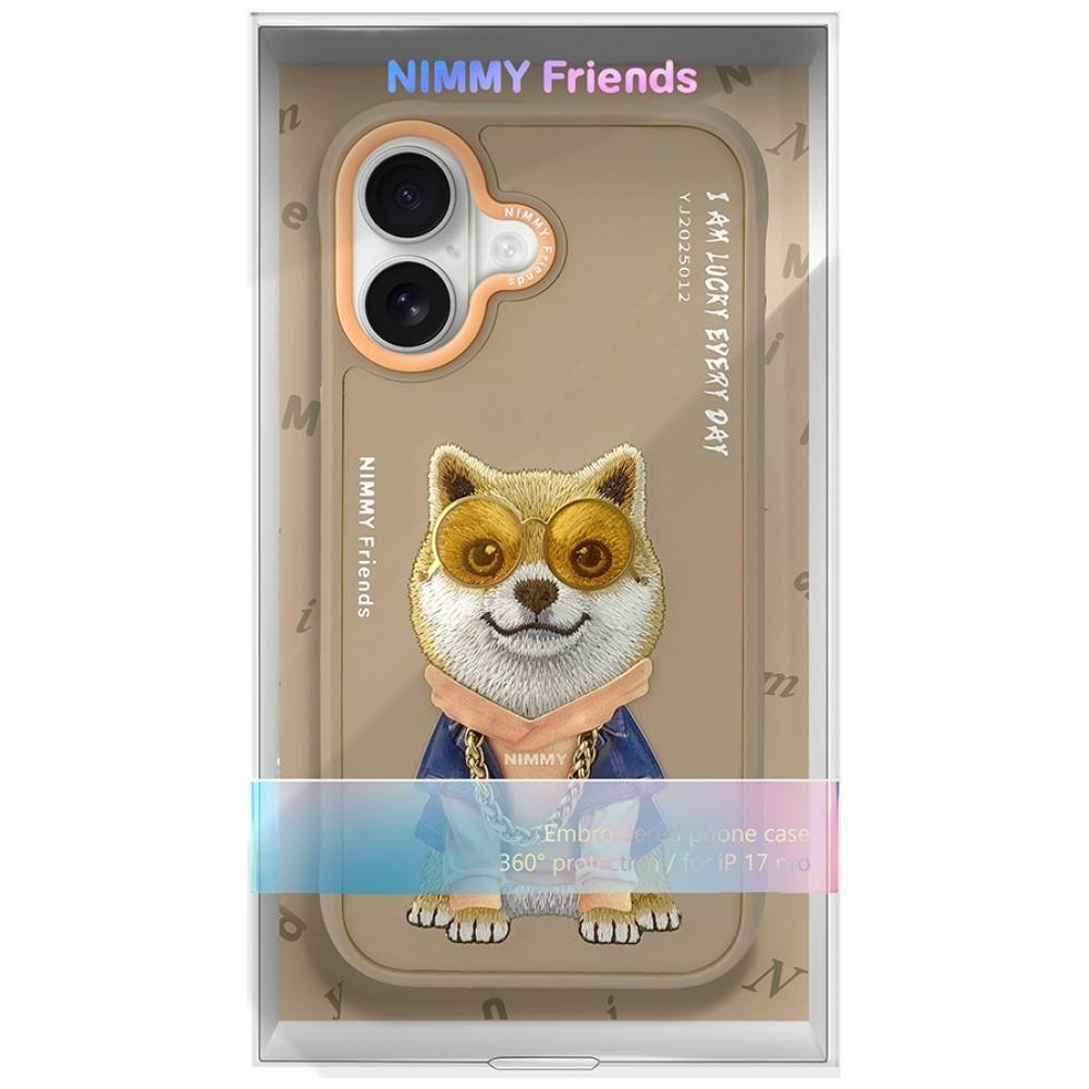 Nimmy Glasses Cool Dog dėklas iPhone 17 – smėlinis - Image 7