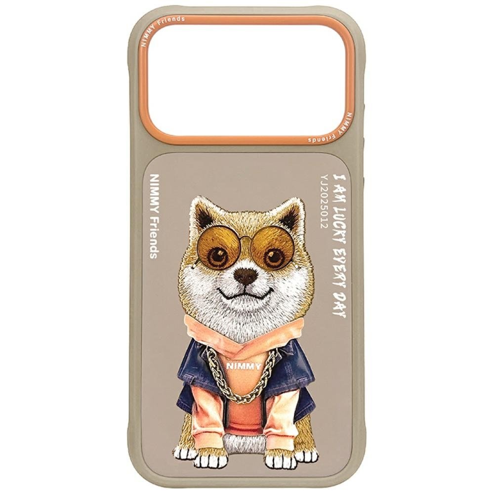 Nimmy Glasses Cool nag case for iPhone 17 Pro Max - beige