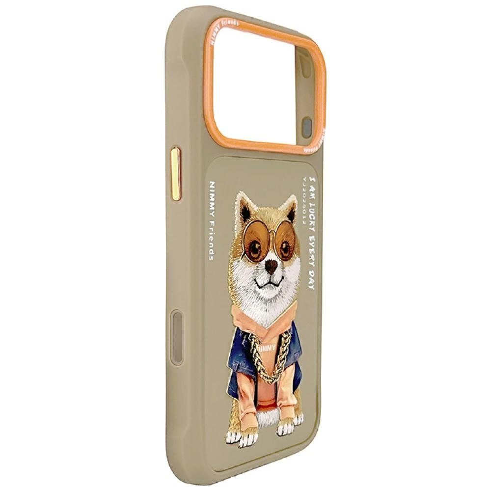 Nimmy Glasses Cool Dog dėklas iPhone 17 Pro Max – smėlinis - Image 6